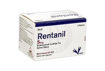 RENTANIL 5 MG ENJEKSIYONLUK LIYOFILIZE TOZ ICEREN FLAKON